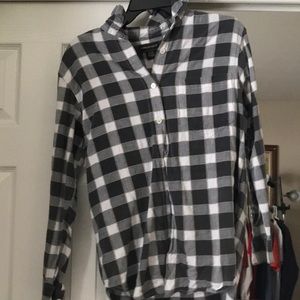 Angelique Brand flannel print button up